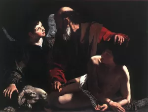 The Sacrifice of Isaac by Caravaggio - Oil Painting Reproduction