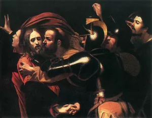 The Taking of Christ Oil painting by Caravaggio