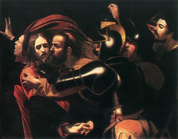 Main Product Photo of The Taking of Christ Painting by Caravaggio