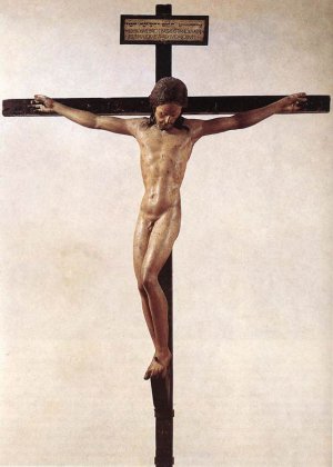 Crucifix by Michelangelo Oil Painting