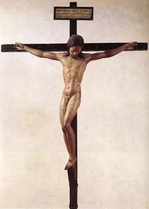 Crucifix by Michelangelo - Oil Painting Reproduction