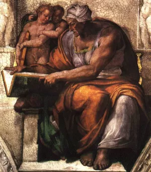 Sybille de Cummes by Michelangelo Oil Painting