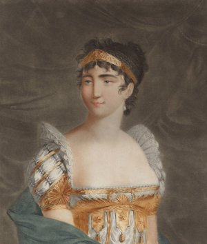 Princess Auguste Amelie Of Bavaria by Michele Bisi Oil Painting