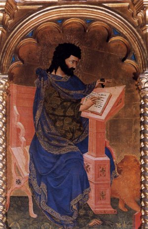 St Mark Oil painting by Michele Di Matteo