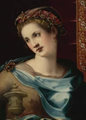 Saint Mary Magdalene by Michele Tosini Oil Painting