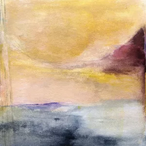 Shadowy Lake by Michelle Oppenheimer Oil Painting