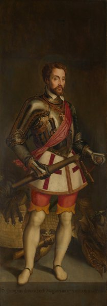 Main Product Photo of Saint George Painting by Michiel Coxie