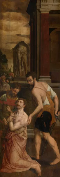 The Martyrdom of Saint George Oil painting by Michiel Coxie