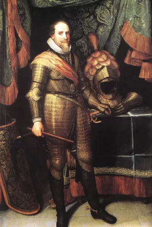 Prince Maurits, Stadhouder painting by Michiel Jansz Van Miereveld