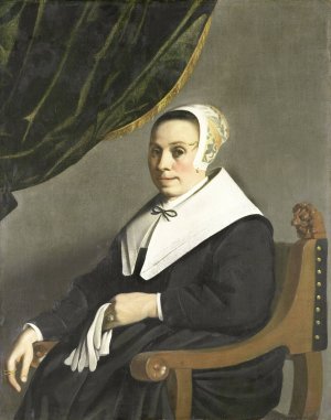 Portrait of a Woman by Michiel Nouts Oil Painting