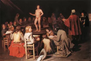 The Drawing Class by Michiel Sweerts Oil Painting