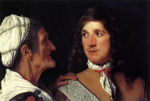 Young Man and the Procuress by Michiel Sweerts Oil Painting