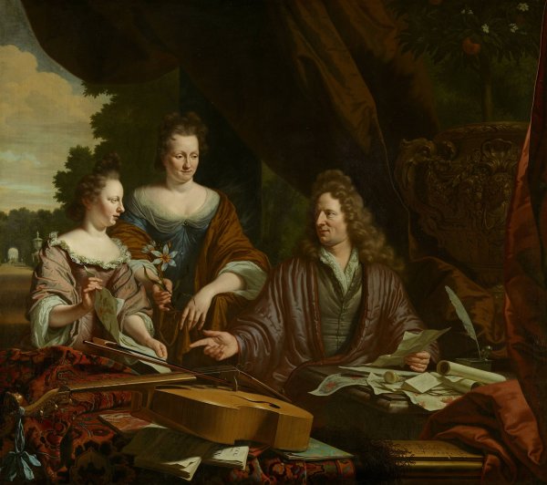 Main Product Photo of David  Painting by Michiel Van Musscher