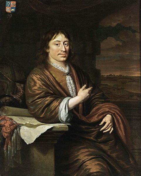 Main Product Photo of Portrait of Gerard Pietersz. Hulft Painting by Michiel Van Musscher