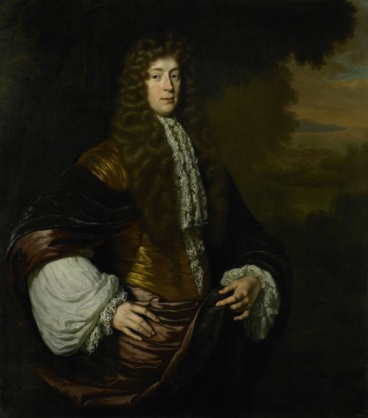 Main Product Photo of Portrait of Hendrick Bicker  Painting by Michiel Van Musscher
