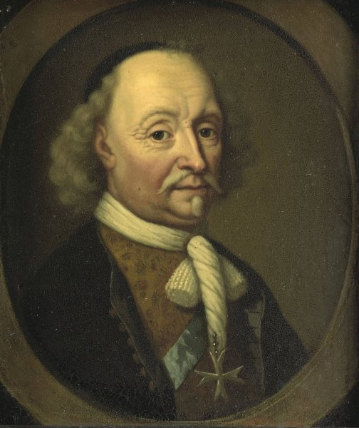 Main Product Photo of Portrait of Johan Maurits  Painting by Michiel Van Musscher