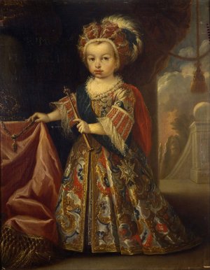 Luis I de Espana by Miguel Jacinto Melendez Oil Painting