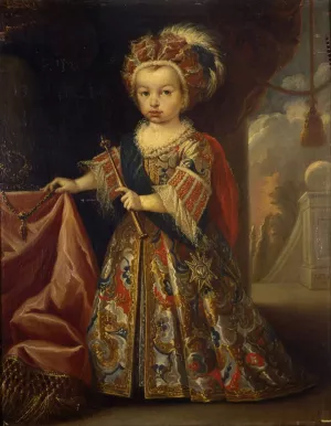 Luis I de Espana by Miguel Jacinto Melendez Oil Painting