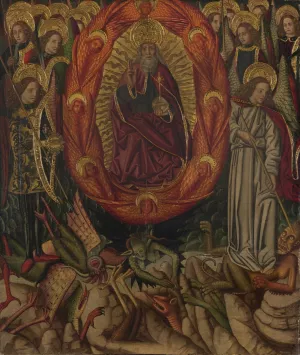 The Fall of the Rebel Angels by Miguel Ximenez Oil Painting
