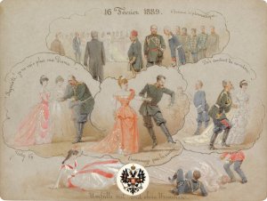 Alexander III At A Court Ball by Mihaly Zichy Oil Painting