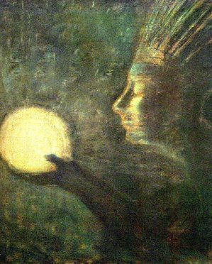 Friendship by Mikalojus Ciurlionis Oil Painting