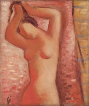 After Bath by Mikulas Galanda Oil Painting