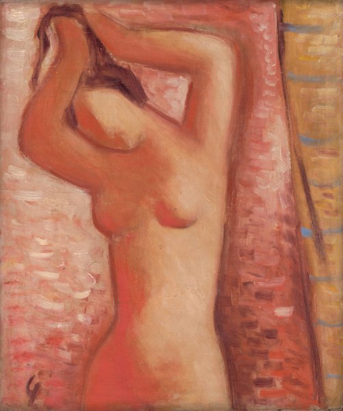Main Product Photo of After Bath  Painting by Mikulas Galanda
