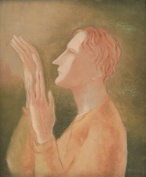 Main Product Photo of Blind Man  Painting by Mikulas Galanda