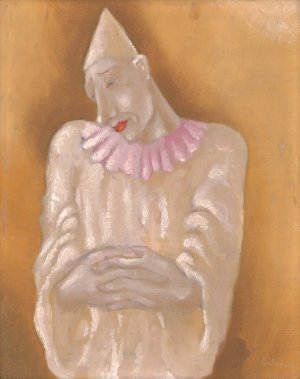 Clown by Mikulas Galanda Oil Painting