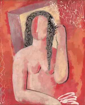 Grooming by Mikulas Galanda Oil Painting
