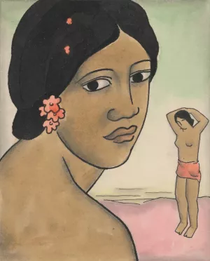 Tahitanka by Mikulas Galanda Oil Painting
