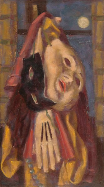Carnival Stil Life  by Milan Thomka Mitrovsky - Hand-Painted Oil Painting Reproduction