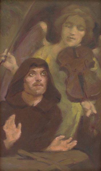 Main Product Photo of In Ecstasy  Painting by Milan Thomka Mitrovsky