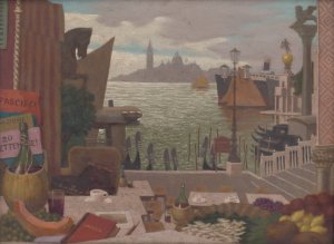Memories Of Venice by Milan Thomka Mitrovsky Oil Painting