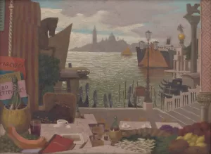 Memories Of Venice Oil painting by Milan Thomka Mitrovsky