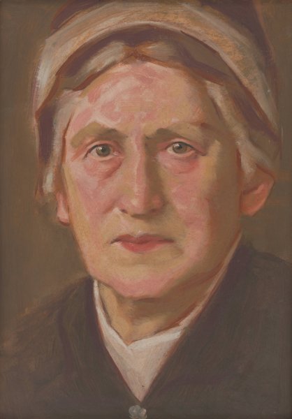 Main Product Photo of Portrait of E.M. Soltesova  Painting by Milan Thomka Mitrovsky