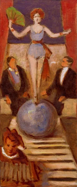 Variety by Milan Thomka Mitrovsky Oil Painting