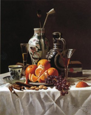 Gentleman's Lunch by Milne Ramsey Oil Painting