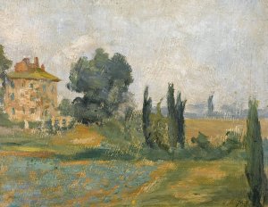 In The Hills by Milos Jiranek Oil Painting