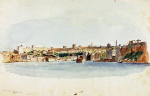 Adalia, Asia Minor by Miner Kilbourne Kellogg Oil Painting