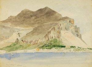 Mt. Pellegrino, Palermo by Miner Kilbourne Kellogg Oil Painting