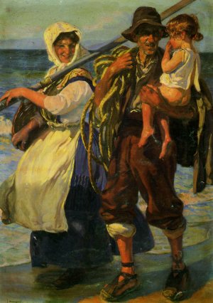 Vuelta a Casa by Mongrell Torrent Oil Painting