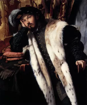 Count Fortunato Martinengo Cesaresco by Moretto Da Brescia - Oil Painting Reproduction