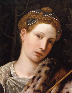 Portrait of Tullia d'Aragona as Salome (detail)