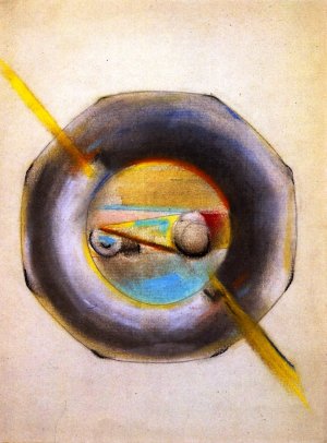Composition by Morton Livingston Schamberg Oil Painting