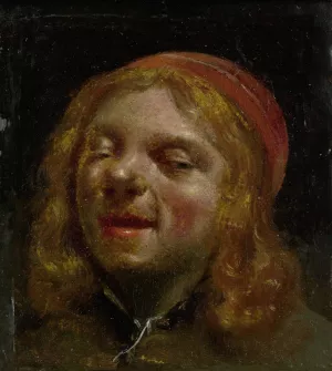 Self Portrait, The so-called 'Portrait of Jan Fabus' by Moses Ter Borch Oil Painting