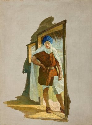 The Return of the Four by N. C. Wyeth Oil Painting