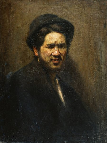 Main Product Photo of Self-Portrait  Painting by Nakamura Tsune
