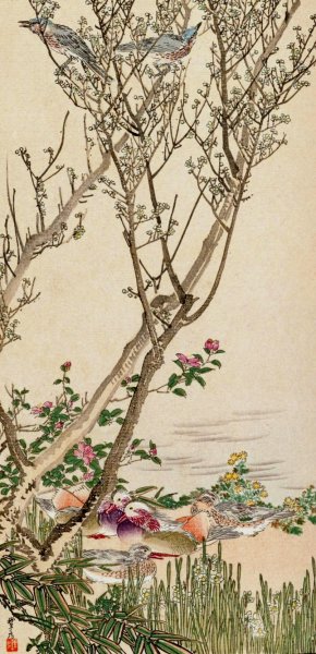 Shubi gakan, Pl.07  by Nanbara Sakujiro - Hand-Painted Oil Painting Reproduction