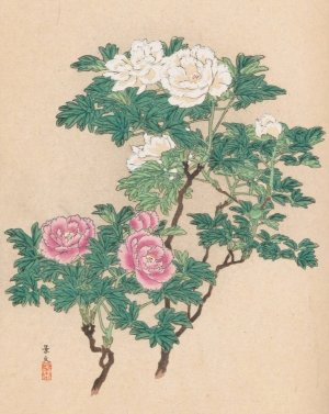 Shubi gakan, Pl.20 by Nanbara Sakujiro Oil Painting